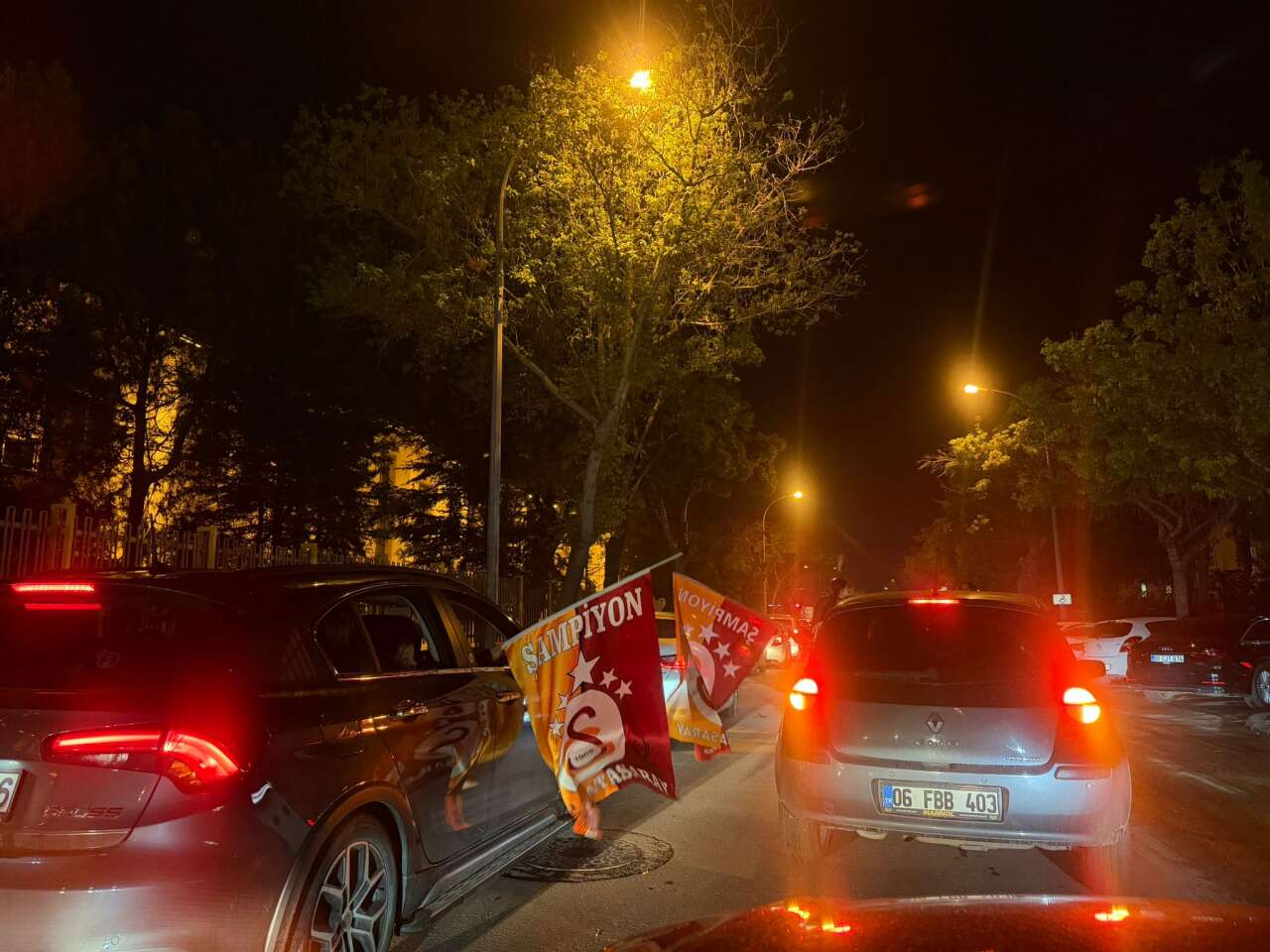 Galatasaray şampiyon oldu, Konya’da taraftarlar sokağa döküldü 24